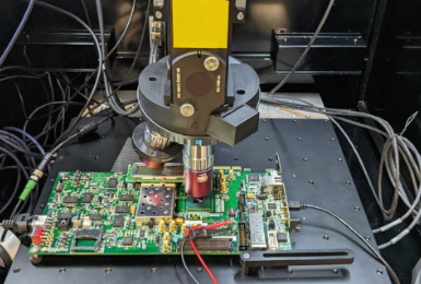 Laser fault injection