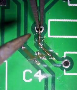 Cutting and modifying traces
